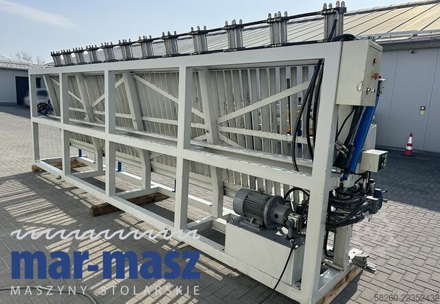 Hydraulic assembly press for gluing COMPOSER BHT 1-6200 12 siłowników