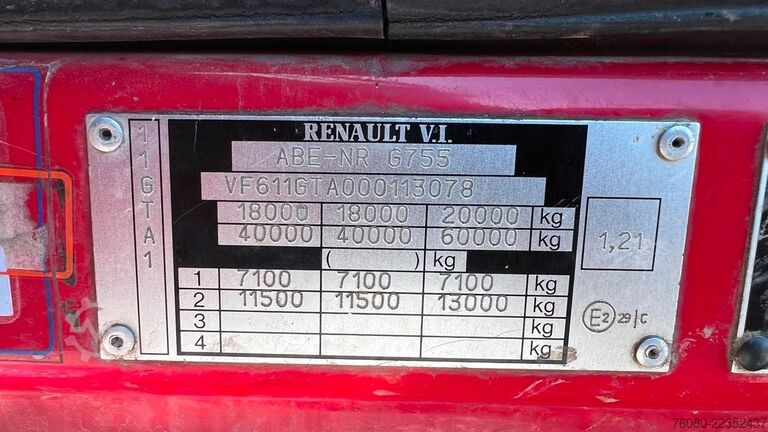 Standard tractor Renault AE 440 Magnum E-tech (BOITE MANUELLE / MANUAL G...