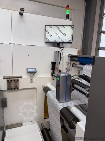 Flexographic printing machine / 2 colors / 650 mm China Wenzhou Hongyang Machinery Co. Ltd HYR-650-2