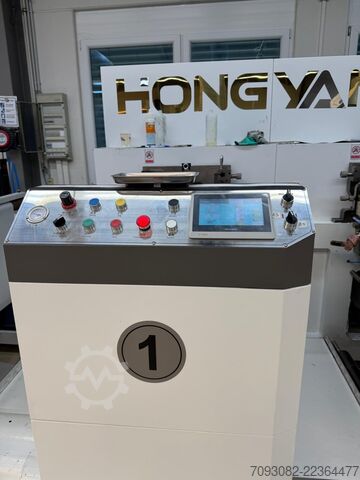 Flexographic printing machine / 2 colors / 650 mm China Wenzhou Hongyang Machinery Co. Ltd HYR-650-2
