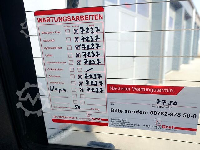 4-wheel forklift Linde H20D