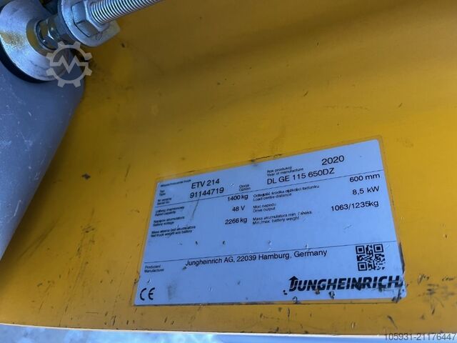 Schubmaststapler Jungheinrich ETV214