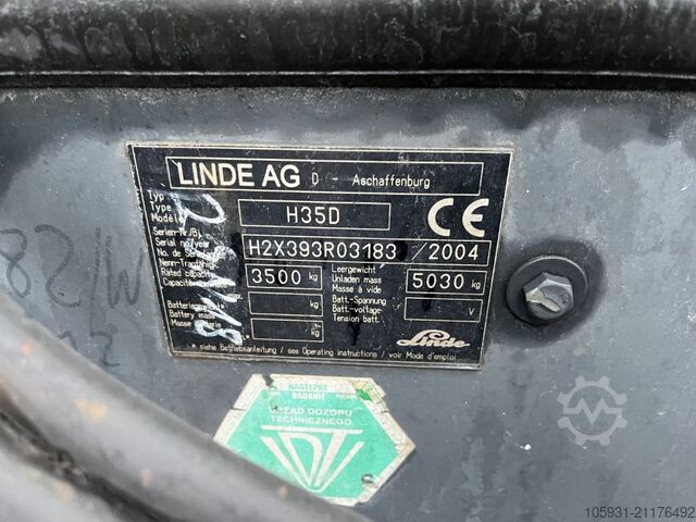 Dieselstapler Linde H35D