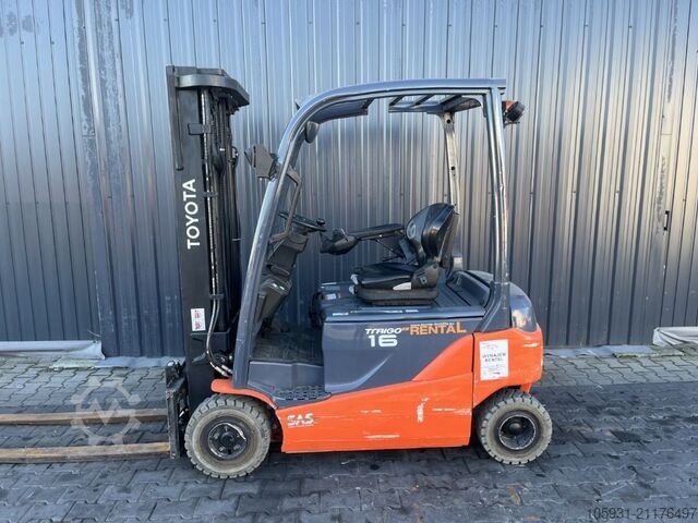 Elektro 4 Rad-Stapler Toyota 8FBM16T