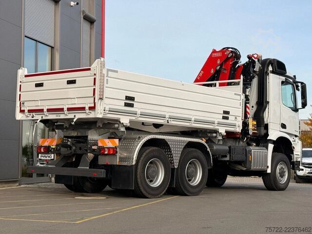 3-Seiten-Kipper Mercedes-Benz Arocs 3348 AK 6x6 Krankipper mit Fassi F195A2.24