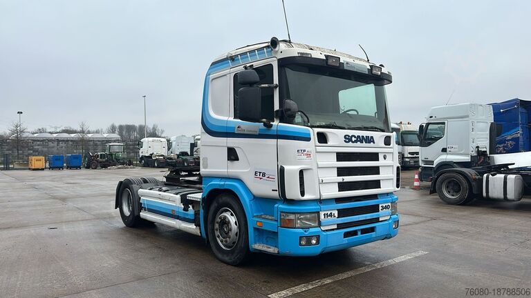 Standard tractor Scania 114 - 340 (BELGIAN TRUCK / MANUAL GEARBOX)