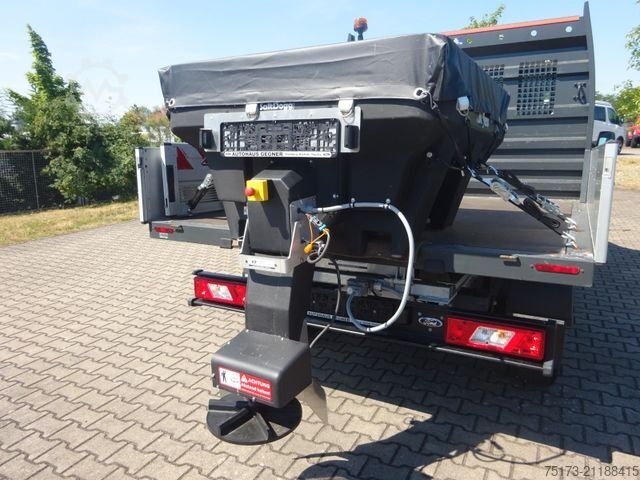 Tipper van FORD Transit DoKa 350L2 4x4 Winterdienst Streuer Schi