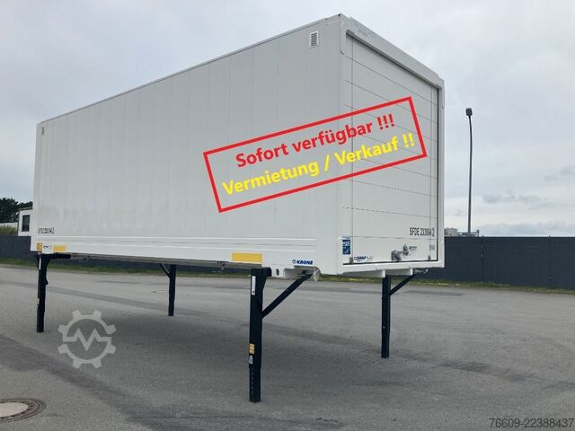 Anhänger-Wechselpritsche KRONE Wechselbrücke Koffer
