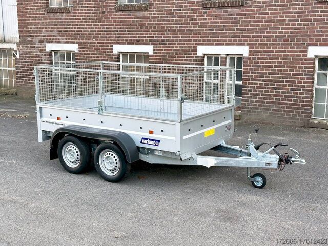 PKW-Anhänger VARIANT 2004 F2 K+GITTERAUF. 255X145X90CM 2000KG