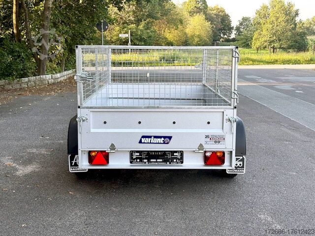 PKW-Anhänger VARIANT 2004 F2 K+GITTERAUF. 255X145X90CM 2000KG