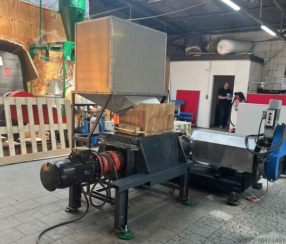 Recycling extruder - granulation plant / cascade AGRIFON AM-145