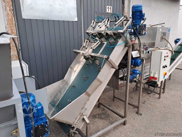 Onion peeling machine 1000 kg/h AGA MDC 1000