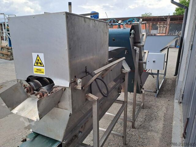 Onion peeling machine 1000 kg/h AGA MDC 1000