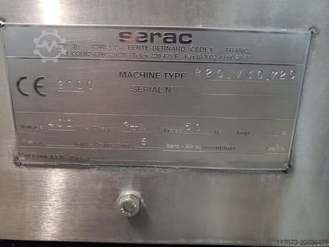 Befüllung Monoblock SERAC R20.V10.720