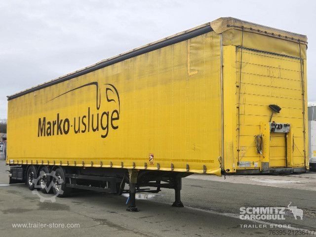 Auflieger mit Pritsche & Plane Schmitz Cargobull Semitrailer Curtainsider Standard