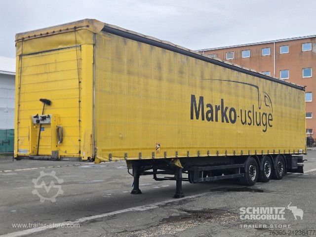 Auflieger mit Pritsche & Plane Schmitz Cargobull Semitrailer Curtainsider Standard