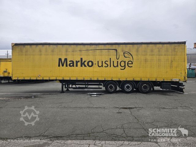 Auflieger mit Pritsche & Plane Schmitz Cargobull Semitrailer Curtainsider Standard