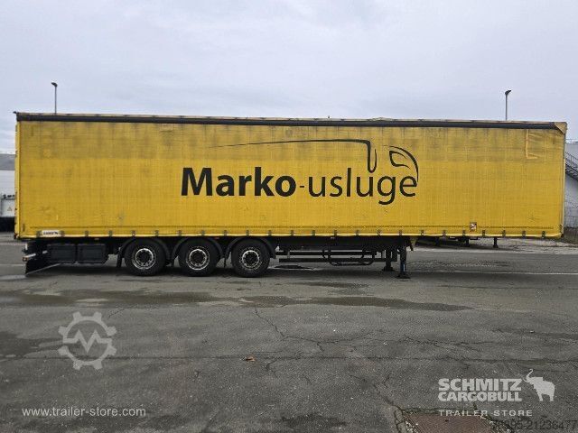 Auflieger mit Pritsche & Plane Schmitz Cargobull Semitrailer Curtainsider Standard