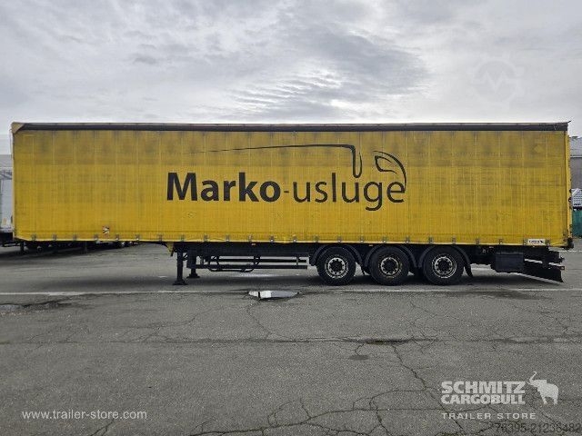 Auflieger mit Pritsche & Plane Schmitz Cargobull Semitrailer Curtainsider Standard