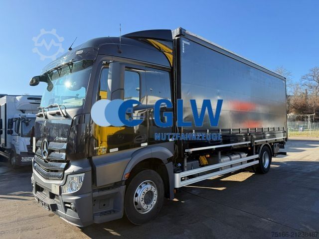 LKW mit Pritsche & Plane MERCEDES-BENZ ACTROS 1835 L STREAMPACE Plane 7,3m LBW *EDSCHA
