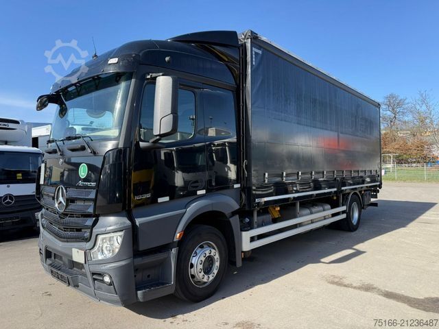 LKW mit Pritsche & Plane MERCEDES-BENZ ACTROS 1835 L STREAMPACE Plane 7,3m LBW *EDSCHA