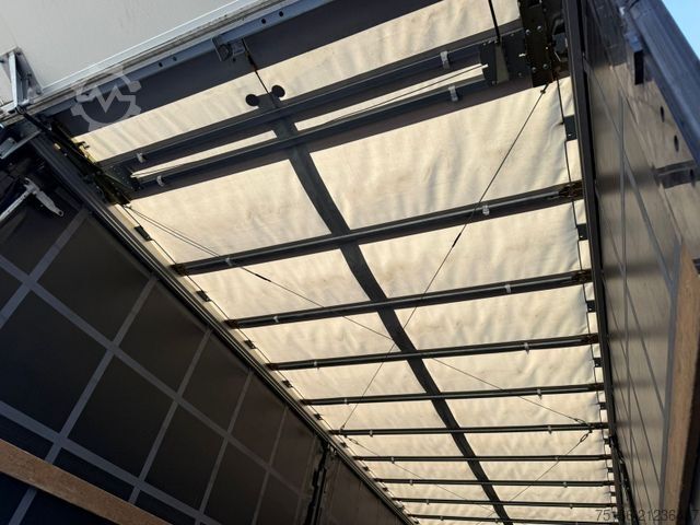 Flatbed truck with tarp MERCEDES-BENZ ACTROS 1835 L STREAMPACE Plane 7,3m LBW *EDSCHA