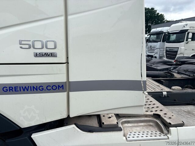 Standard tractor unit VOLVO FH 500 4x2, Globetrotter XL Aero, UNFALL