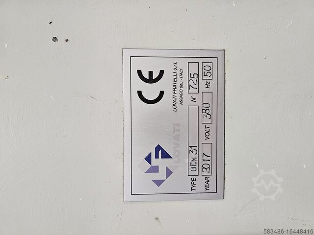 Lovati BEM 31 numerical control CNC LOVATI BEM 31
