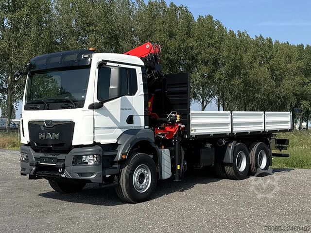 Crane truck MAN TGS 33.400 BB CH Crane Truck (3 units)