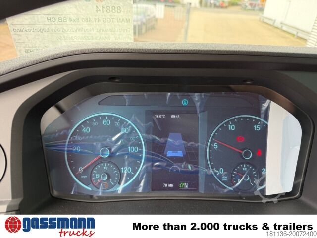 Truck chassis MAN TGS 41.480 8x4 BB CH, MEHRFACH VORHANDEN!