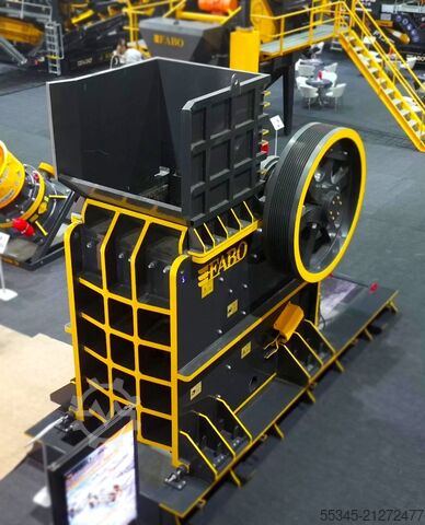 Zerkleinerungsanlagen / Backenbrecher FABO Jaw Crusher stone crushing machine 320-600 t/h