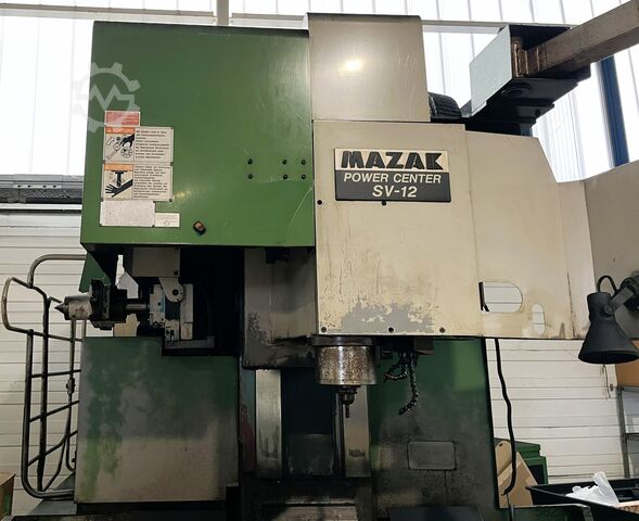 CNC turning and milling center Mazak SV-12