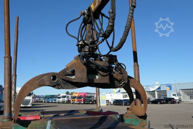 Auflieger Diebolt, Teleskop., Holzladekran, 2-Achser, BPW