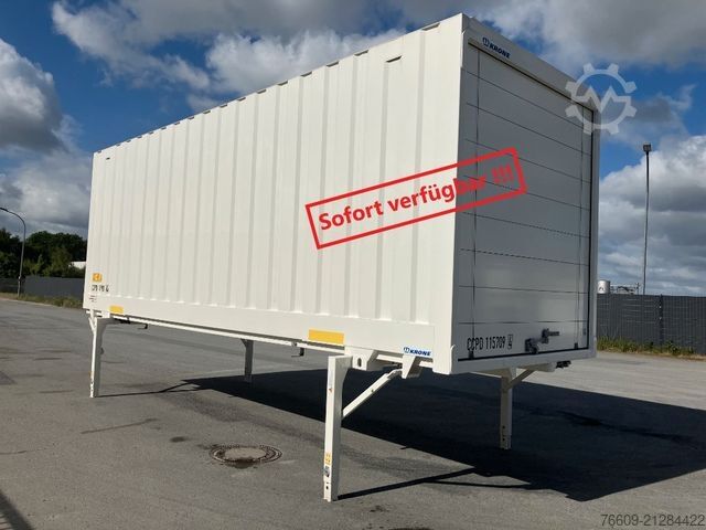Swap body trailer KRONE Wechselbrücke Koffer