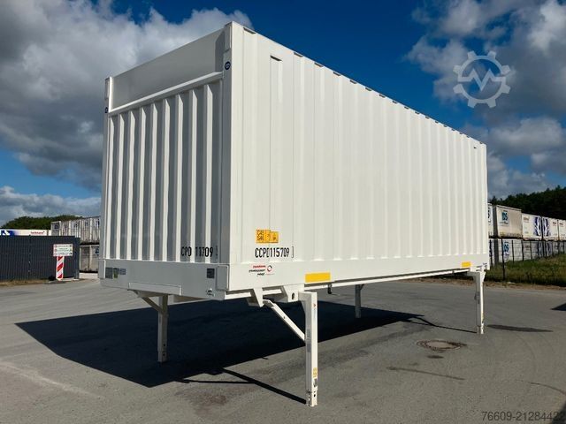 Swap body trailer KRONE Wechselbrücke Koffer