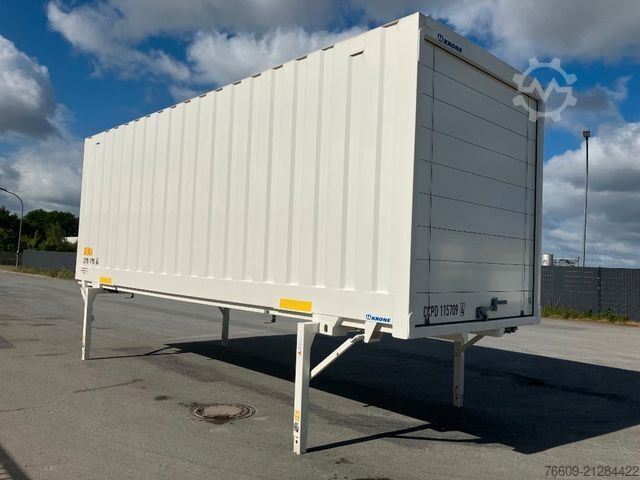 Swap body trailer KRONE Wechselbrücke Koffer