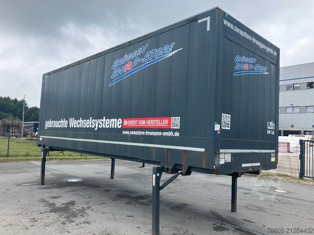 Swap body trailer KRONE Wechselbrücke Koffer