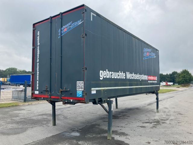 Swap body trailer KRONE Wechselbrücke Koffer