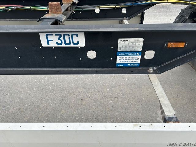 Swap chassis trailer KRONE 2 Achswechselfahrgestell, Typ: MAXI AZW 18 eL3B7