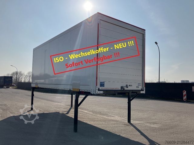 Swap body trailer KRONE Wechselbrücke Kühlaufbau