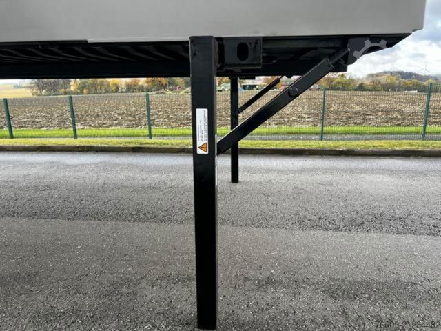 Anhänger-Wechselpritsche KRONE Wechselkoffer Heck Alu.- Rolltor