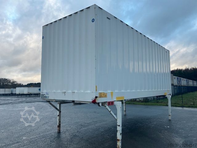 Swap body trailer KRONE Wechselbrücke Koffer