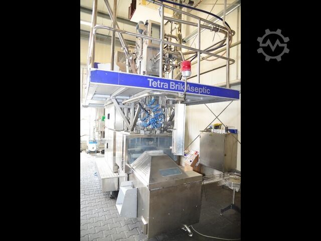 Used Tetra Pak TBA 19 200ML Slim Filling machine Tetra Pak® TBA 19 V10