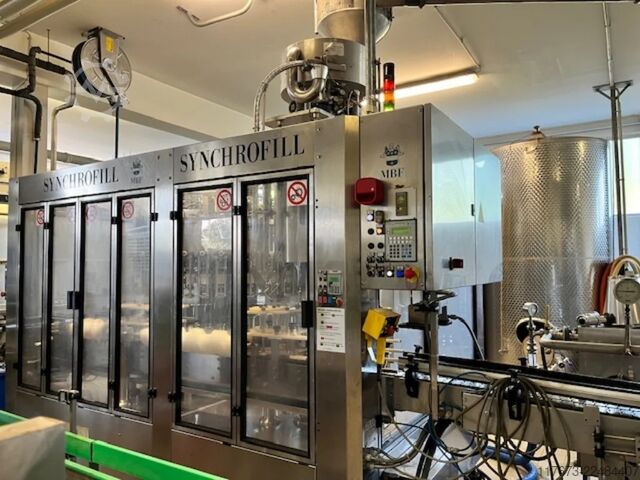Used MBF Synchrofil LV filling machine 7000 BPH MBF LV 1200-35 / 240-4V