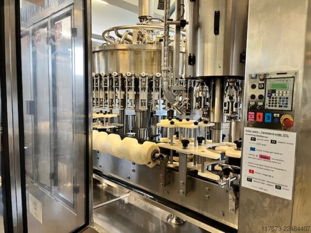 Used MBF Synchrofil LV filling machine 7000 BPH MBF LV 1200-35 / 240-4V