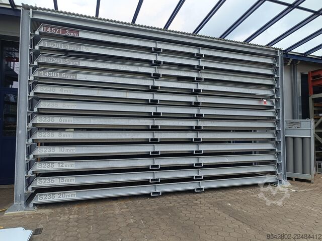 Laser cutting machine Maurer Regalsysteme verschiedene Größen