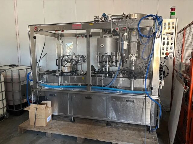 Used SRAML filling monoblock 2400 BPH for glass - Year 2021 Sraml I9P10VX