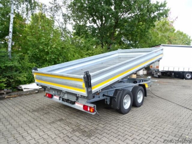 Tipper trailer Möslein TTG 11 Verzinkt  neuer Tandem 3- Seitenkipper Tieflader-- Neufahrzeug --