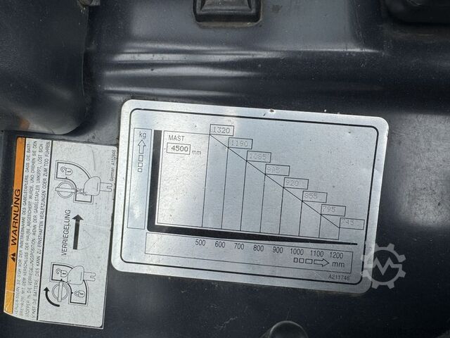 Electric 3-wheel forklift Doosan B15T-5