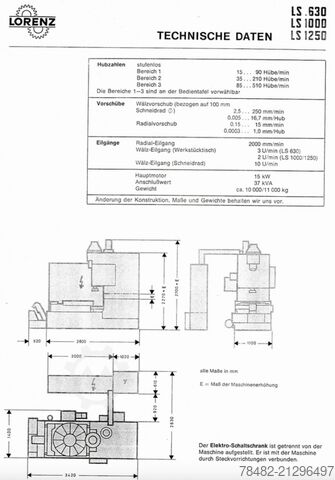 LORENZ LS 1000 LORENZ LS 1000